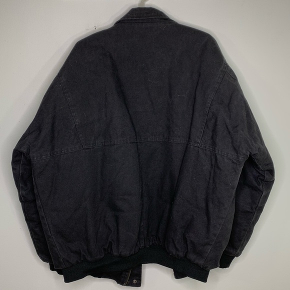 Holloway XL Black Duck Bomber Quilt Work Jacket - Picture 2 of 5